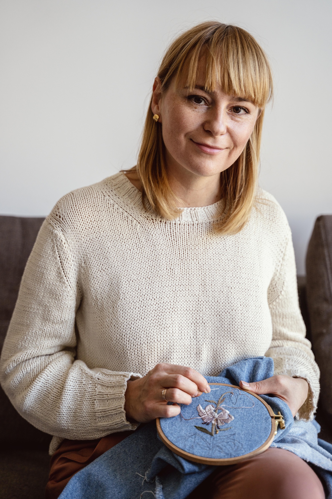 Anna — główna instruktorka haftu
